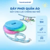Dây phơi quần áo thông minh dài 5m chống gió bền chắc, giá chỉ 17.500 VND