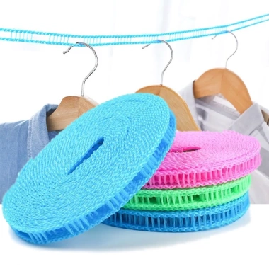 Dây phơi quần áo thông minh dài 5m chống gió bền chắc, giá chỉ 17.500 VND