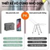 Dây phơi quần áo vô hình - treo phòng tắm, ban công, không gian gọn, chịu tải cao, 155.000đ 6