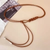 Dây PU boho nữ, nút thắt điều chỉnh, màu đen trắng, giá 64.997 VND 6