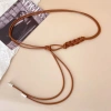 Dây PU boho nữ, nút thắt điều chỉnh, màu đen trắng, giá 64.997 VND 10