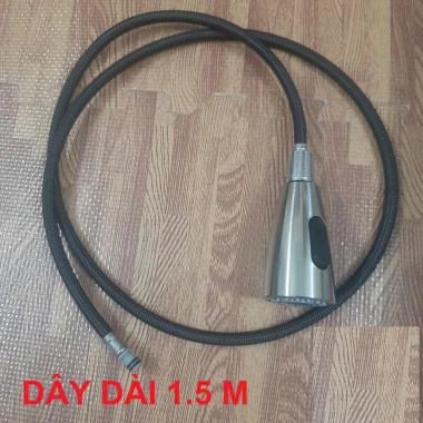 Dây rút vòi rửa bát dài 1.5m giá 60.000đ thay thế nhanh, chịu mỏi, bền lâu