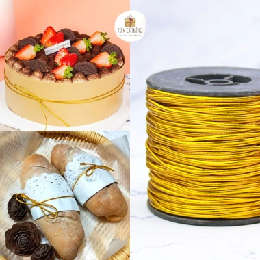 Dây Ruy Băng Gân Cao Cấp 1mm RB26 - Trang Trí Sinh Nhật, Lễ Tình Nhân, Giáng Sinh - Giá ưu đãi 25.000