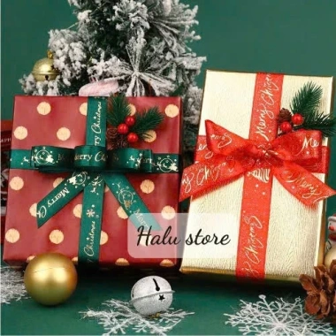Dây Ruy Băng Lụa 2,5cm Trang Trí Giáng Sinh - Thắt Nơ Noel, Giá Giảm 15.000₫ 2