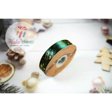 Dây Ruy Băng Lụa 2,5cm Trang Trí Giáng Sinh - Thắt Nơ Noel, Giá Giảm 15.000₫ 4