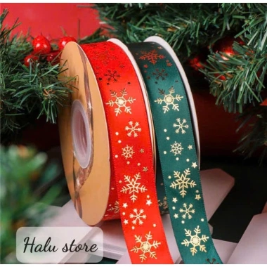 Dây Ruy Băng Lụa 2,5cm Trang Trí Giáng Sinh - Thắt Nơ Noel, Giá Giảm 15.000₫ 5