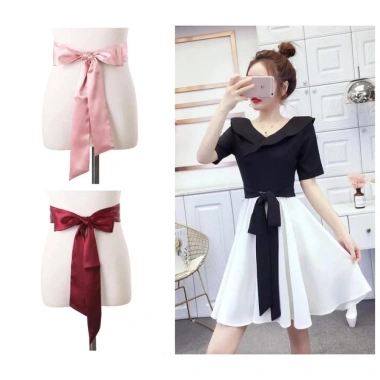 Dây ruy băng vải lụa voan mềm dài 180cm màu trơn cho nữ - Giá giảm 55.661 VND