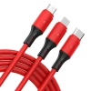 Dây Sạc 3 Đầu Đa Năng, Siêu Bền, Sạc Nhanh USB‑C/Android/iPhone, Chống Đứt Gãy 25.000₫ 10