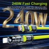 Dây Sạc 4 Trong 1 240W - 4 Đầu Type-C/USB Sang Type-C 1.2m Giá 80,066 VND 2