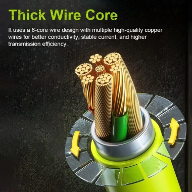 Dây Sạc 4 Trong 1 240W - 4 Đầu Type-C/USB Sang Type-C 1.2m Giá 80,066 VND 7