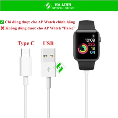 Dây sạc AP Watch Type C USB Sr10-9-8-7-6-5-4-3-2-1, SE/Ultra/Hermes/Edition/Nike+ 136.000₫ 5 Dây sạc AP Watch Type C USB Sr10-9-8-7-6-5-4-3-2-1, SE/Ultra/Hermes/Edition/Nike+ 136.000₫ 5