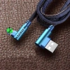 Dây sạc chống gãy micro USB và Type C, cáp sạc nhanh, đầu L T1, bảo hành 12 tháng, giá 29.760 VND 5