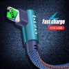 Dây sạc chống gãy micro USB và Type C, cáp sạc nhanh, đầu L T1, bảo hành 12 tháng, giá 29.760 VND 7