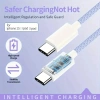 Dây sạc nhanh 20W bọc dù Type-C, hỗ trợ iPhone 7-17, Pro, Max - Giá 31.900 VND 5