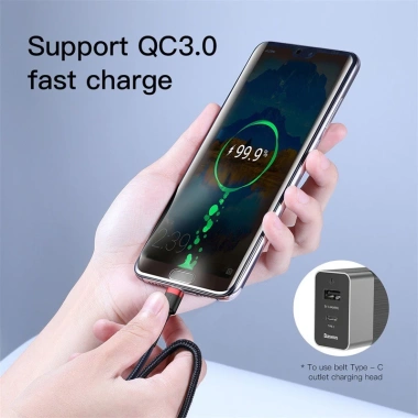 Dây sạc nhanh Baseus 60W Type-C 1m/2m - Samsung Oppo Laptop - Giá 89.000 VND 2