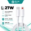 Dây sạc nhanh PD60W Type C cáp dù bện lưới chống đứt gẫy cho iPhone 15/16/17 Pro Max, không loạn, 42.000đ