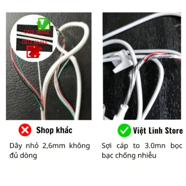 Dây sạc nhanh PD60W Type C cáp dù bện lưới chống đứt gẫy cho iPhone 15/16/17 Pro Max, không loạn, 42.000đ 9