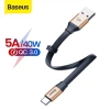 Dây sạc nhanh Type C 5A 23cm, tiện dùng với sạc dự phòng, giá chỉ 98.000đ
