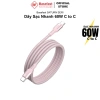 Dây sạc nhanh Type C 60W Basefast bọc dù siêu bền, chống gãy - phù hợp Android Samsung Xiaomi Oppo - 103k 4