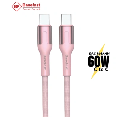 Dây sạc nhanh Type C 60W Basefast bọc dù siêu bền, chống gãy - phù hợp Android Samsung Xiaomi Oppo - 103k 7