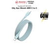 Dây sạc nhanh Type C 60W Basefast bọc dù siêu bền, chống gãy - phù hợp Android Samsung Xiaomi Oppo - 103k 9