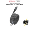 Dây sạc nhanh Type C 60W Basefast bọc dù siêu bền, chống gãy - phù hợp Android Samsung Xiaomi Oppo - 103k 10