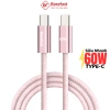 Dây sạc nhanh Type C 60W Basefast C to C bọc dù siêu bền cho Phone 15 17, Samsung, Xiaomi - chỉ 90.000đ 4