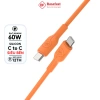 Dây sạc nhanh Type C 60W Basefast cao su non cho Phone 15/16/17 Samsung Xiaomi - 70.000đ 3