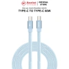 Dây sạc nhanh Type C 60W Basefast cáp bện dù C to C siêu bền cho iPhone 15 16 17 Android Samsung 2