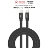 Dây sạc nhanh Type C 60W Basefast cáp bện dù C to C siêu bền cho iPhone 15 16 17 Android Samsung 5