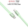 Dây sạc nhanh Type C 60W Basefast cáp bện dù C to C siêu bền cho iPhone 15 16 17 Android Samsung 6