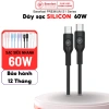 Dây sạc nhanh Type C Basefast Cáp cao su non bền, chống bẩn, cho Android & Tablet 2