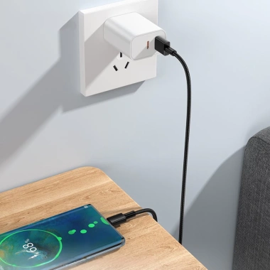 Dây sạc Type-C HOCO 3A sạc nhanh, cáp bọc dù chịu đứt gãy, tương thích Samsung, Xiaomi, Oppo - Giá chỉ 26.000 6