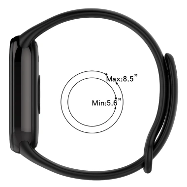 Dây silicon cao su SWA MB01 cho Mi Band 10 & Miband 9 - Độ bền cao, thoải mái 6