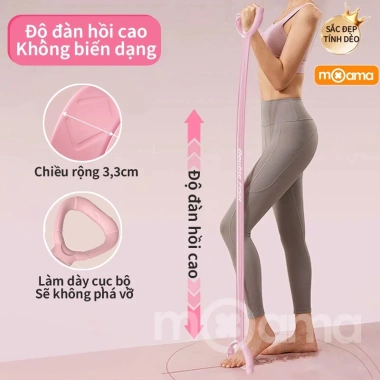 Dây Số 8 Silicon Kéo Kháng Lực Đa Năng - Tập Gym Yoga, Mở Vai, Tập Tay, Mông - 79.000đ 4 Dây Số 8 Silicon Kéo Kháng Lực Đa Năng - Tập Gym Yoga, Mở Vai, Tập Tay, Mông - 79.000đ 4