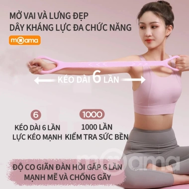 Dây Số 8 Silicon Kéo Kháng Lực Đa Năng - Tập Gym Yoga, Mở Vai, Tập Tay, Mông - 79.000đ