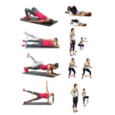 Dây Super Mini Band Đàn Hồi Kháng Lực Tập Mông Đùi Nữ - Giá Ưu Đãi 45.000 VND
