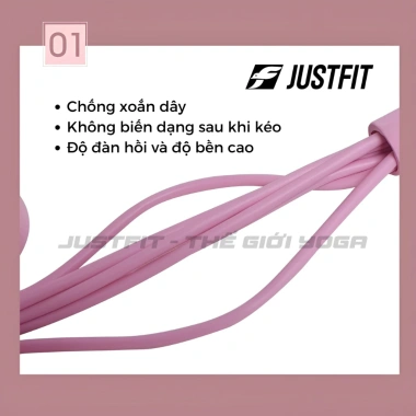 Dây tập bụng Justfit 4/6 ống cao su kháng lực đàn hồi - Tập tại nhà, giá chỉ 55.864 VND 5 Dây tập bụng Justfit 4/6 ống cao su kháng lực đàn hồi - Tập tại nhà, giá chỉ 55.864 VND 5