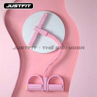 Dây tập bụng Justfit 4/6 ống cao su kháng lực đàn hồi - Tập tại nhà, giá chỉ 55.864 VND