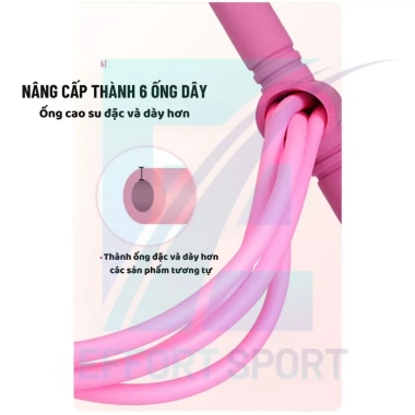 Dây Tập Bụng TOPBODY Effort 6 Ống Cao Su Kháng Lực - Tập Cơ Bụng Tại Nhà, Giá 40.000 VND 6