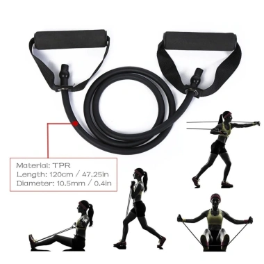 Dây tập kháng lực YOGA SPORTY có tay cầm - 5 cấp độ 10-30LBS, co giãn, tập bụng hiệu quả, chỉ 69.000đ 7