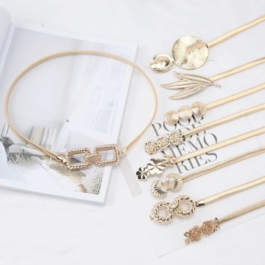 Dây Thắt Lưng Co Giãn Mặt Hoa Lá Vàng Kim Sang Trọng, Thanh Lịch, Độ Bền Cao, Phối Màu Tinh Tế, Dễ Đeo Cho Nữ – Giảm Giá Đến 22% Dây Thắt Lưng Co Giãn Mặt Hoa Lá Vàng Kim Sang Trọng, Thanh Lịch, Độ Bền Cao, Phối Màu Tinh Tế, Dễ Đeo Cho Nữ – Giảm Giá Đến 22%