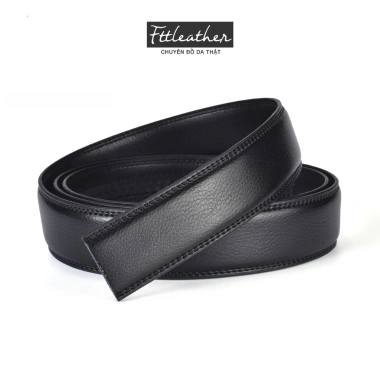 Dây thắt lưng da bò không mặt may viền FTT Leather - Bền bỉ, giảm giá 270k
