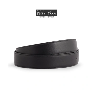Dây thắt lưng da bò không mặt may viền FTT Leather - Bền bỉ, giảm giá 270k
