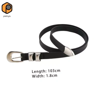 Dây thắt lưng da PU 1,8 cm - Phong cách đám cưới, chỉ 92.400₫, mặc hàng ngày