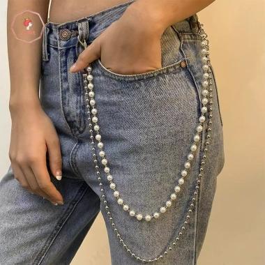 Dây Thắt Lưng Đơn Gian Đính Hạt Ngọc Trai Chữ U Phối Quần Jean Cá Tính 54.560 VND 10 Dây Thắt Lưng Đơn Gian Đính Hạt Ngọc Trai Chữ U Phối Quần Jean Cá Tính 54.560 VND 10
