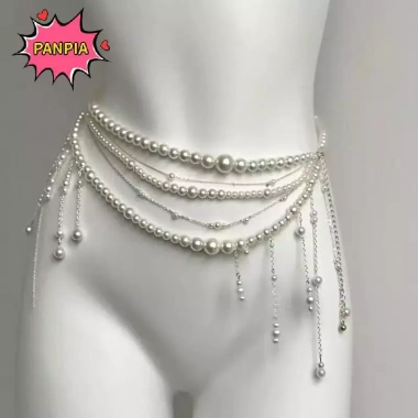 Dây thắt lưng hoa đa tầng ngọc trai - Phụ kiện thời trang nữ, giảm giá 84.600₫ 2 Dây thắt lưng hoa đa tầng ngọc trai - Phụ kiện thời trang nữ, giảm giá 84.600₫ 2