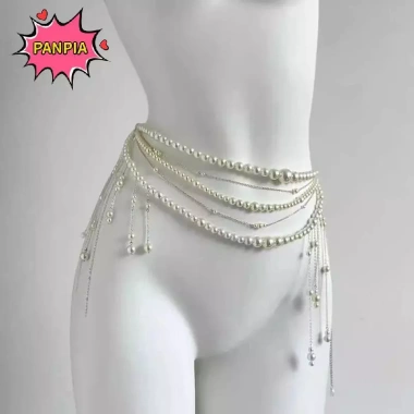 Dây thắt lưng hoa đa tầng ngọc trai - Phụ kiện thời trang nữ, giảm giá 84.600₫ 4 Dây thắt lưng hoa đa tầng ngọc trai - Phụ kiện thời trang nữ, giảm giá 84.600₫ 4