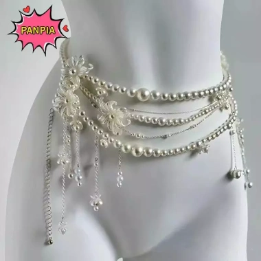 Dây thắt lưng hoa đa tầng ngọc trai - Phụ kiện thời trang nữ, giảm giá 84.600₫ 6 Dây thắt lưng hoa đa tầng ngọc trai - Phụ kiện thời trang nữ, giảm giá 84.600₫ 6
