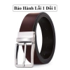 Dây thắt lưng nam da bò hai mặt đen nâu cao cấp Vicenzo, khóa hợp kim đúc không rỉ - giảm giá 18.3tr 4